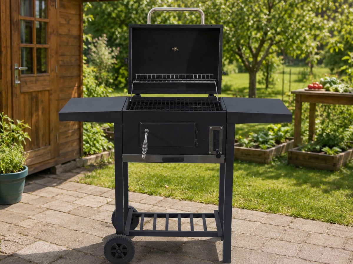 Grill węglowy LANDGRAF BBQ PARTY – więcej kontroli, wygody i miejsca podczas grillowania
